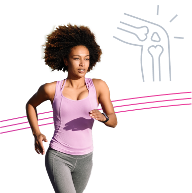 Woman running