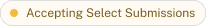 Solicitation Status: Accepting Select Submissions